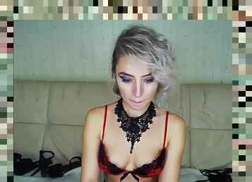 Blonde and sexy  innocent camgirl moaning part 1 hd