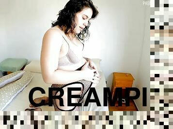 äußerste, muschi, dilettant, blasen, latina, tief-in-die-kehle, creampie, hintern