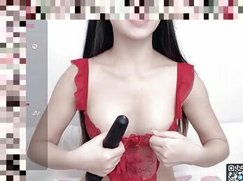 Webcam asian girls solo amateur anal toy dildo big tits