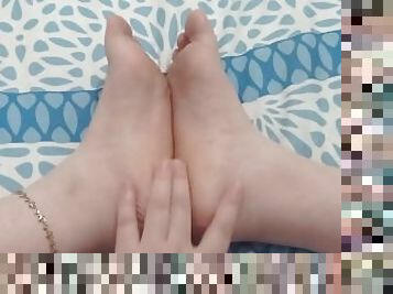 asiatique, masturbation, amateur, milf, ados, pieds, point-de-vue, fétiche, philippine, orteils