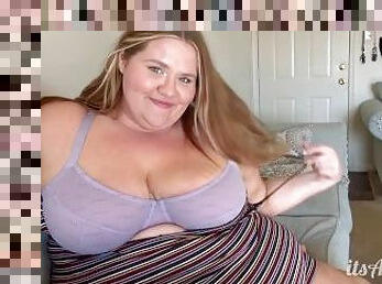 BBW cheating wife rides your cock POV