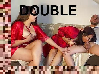 BEST DOUBLE BLOWJOB IN MY LIFE!