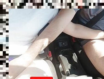 Couple Masterbate Naked while driving together! I'm sure you would of watched PART 3