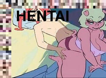 ejaculation-interne, pute, anime, hentai