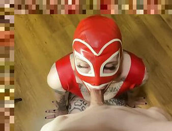 Masked In Latex Facefuck Pov