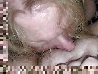 Daddy got hungry for sexy milfs hairy pussy