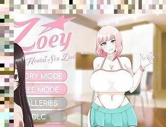 Juguemos a (ingles) zoe my hentai sex doll #01