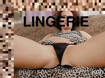 masturbation, lingerie, solo