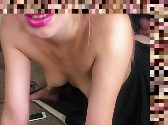 cul, levrette, russe, amateur, ejaculation-sur-le-corps, ados, cam, couple, voyeur, double