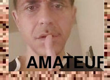 papa, masturbation, amateur, gay, secousses, solo, pappounet