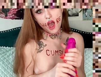 pai, peluda, masturbação, cona-pussy, brinquedo, penetração-de-braço, caebça-vermelha, puta-slut, ejaculação, dildo