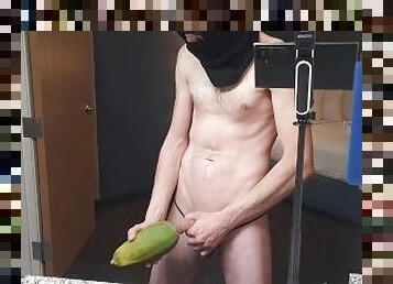 Fucking a papaya