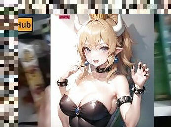 Bowser Gril (Mario Bros Hentai pictures) by PornJourney