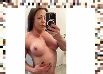 amateur, milf, solo, tchèque, musclé