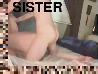 Cumming In My Sister’s BFF Ass -Tribbing - OnlyFans @daddiemaddie