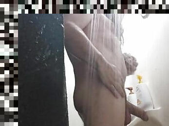 mandi, ayah, amatir, penis-besar, homo, gemuk, mandi-shower, seorang-diri, ayah-daddy, tato