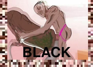Monster cock black gay cartoon porn