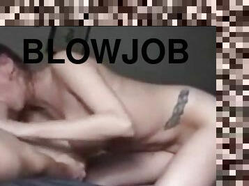 Big tits norwegian teen blowjob