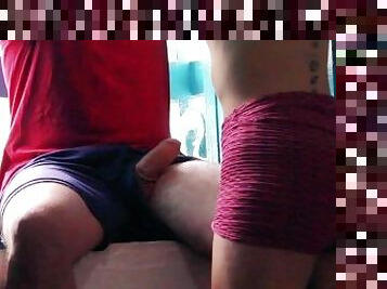 orgasmo, amateur, casero, pareja, culazo