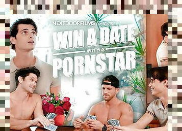 Shy Cutie Wins A Date With Pornstar Roman Todd