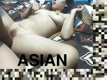 asiatisk, storatuttar, doggy-style, masturbation, fitta-pussy, amatör, avsugning, cumshot, gigantisk-kuk, avrunkning