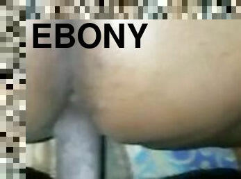 levrette, chatte-pussy, amateur, ejaculation-sur-le-corps, ébène, énorme-bite, black, belle-femme-ronde, point-de-vue, ejaculation