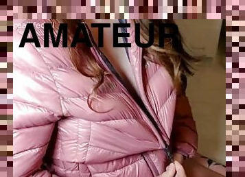 Pink fluffy jacket JOI