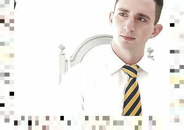 MasonicBoys - cute innocent boy is fondled by suited DILF