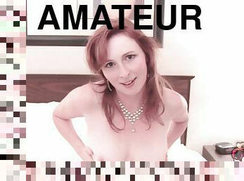 cul, gros-nichons, femme, amateur, milf, maman, rousse, point-de-vue, horny, femme-au-foyer