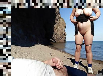 cul, gros-nichons, en-plein-air, public, cam, plage, voyeur, jupe-en-l’air, exhibitionniste