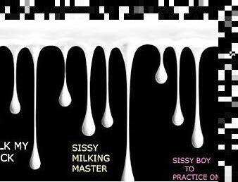 SISSY CUTE FEM BOY MILKING MASTER (audio roleplay) full audio on onlyfans daddy dom sissy gets fuck