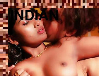 Libidinous Indian slut energizing porn scene