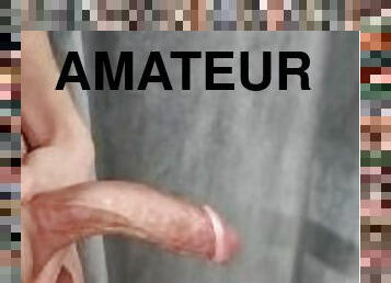 masturbation, amateur, ejaculation-sur-le-corps, énorme-bite, hardcore, branlette, solo, bite