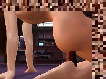 gros-nichons, énorme, amateur, anal, jouet, anime, hentai, gode, 3d, gros-seins