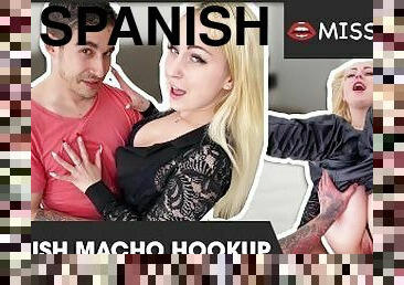 SPANISH YouTuber bangs Blonde CUTIE! MISSDEEP