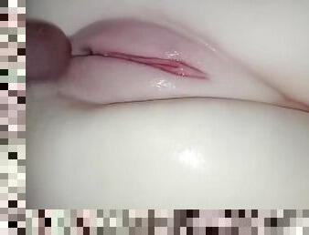 muschi, dilettant, babe, beule-schuss, junge, spielzeug, creampie, gesichtspunkt, nette, allein