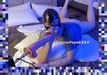 gigantisk, avsugning, gigantisk-kuk, gay, college, knullande, maskiner, dildo, latex, ensam