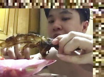 EATING MY MOTHER COOKING PART 23