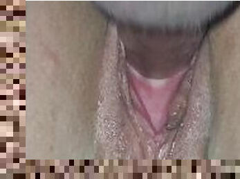 arsch, doggy, muschi, dilettant, anal-sex, immens-glied, schwer, creampie, hintern, rasiert