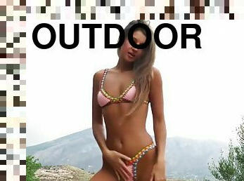 Melena tara wild outdoor masturbation her snapchat miaxxse