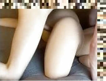Hot guy fucking Sexdoll in doggystyle (vocal male, big uncut cock)