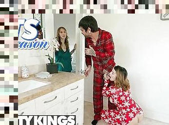 REALITY KINGS - LaSirena69 Gets Caught Fucking Angel Youngs's Bf & Soon After It Turns To A 3some