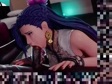 Luong Trying Blacked Anal For The First Time [king of Fighters] UNCENSORED HENTAI