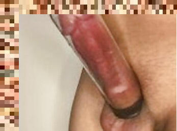 orgasme, amateur, ejaculation-interne, couple, philippine, bite