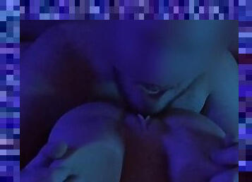 FPOV Daddy Licks Pussy, fucks you with praise and cumshot