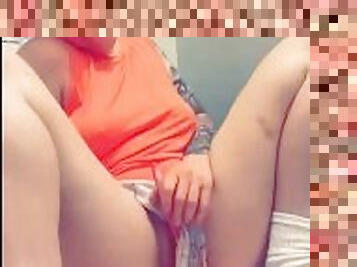 imbaiere, clitoris, masturbare-masturbation, bunaciuni, masaj, toaleta, solo, alb