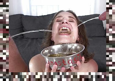 Anastasia Misterss VS Three Big Cocks - Big Piss Drinking - Piss in Mouth - New Format Backstage - How it Was !!! (wet) - PissVids
