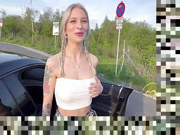 German Autobahn - Fairybond Public Fucked Benz Amg And Stranger Guy 32 Min