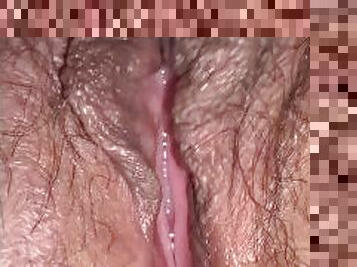 horny rubbing clit