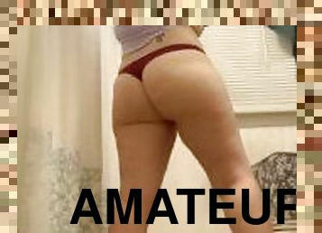 cul, gros-nichons, amateur, solo